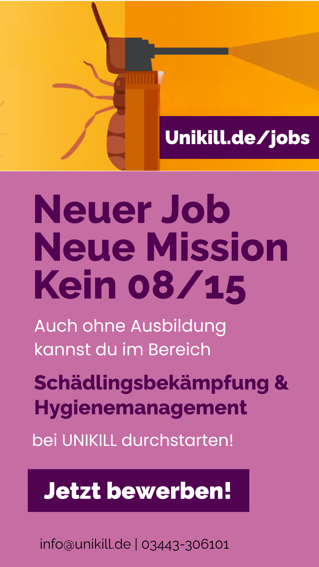 Jobs bei Unikill